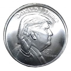 1 oz Silver 45th President, Donald J. Trump
