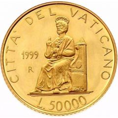 50 000 Lire - John Paul II St. Paul