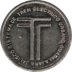 Metro Token - Guadalajara 22 mm