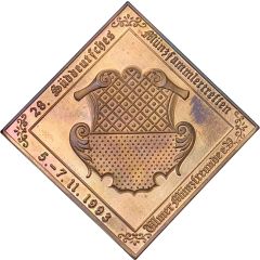 Medal - 28th South German coin collectors meeting Ulm