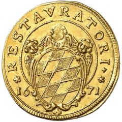 1 Ducat - Ferdinand Maria Birth of Joseph Clemens