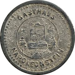 13 Pfennig - Gasthaus Napoleonstein Leipzig