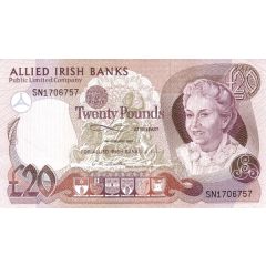 20 Pounds Allied Irish Banks