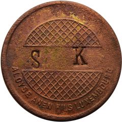Aloyse Anen Fils Luxembourg countermarked `S K`
