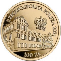 100 Zlotys The Bishop`s Palace in Kraków