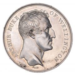 Medal - George III Battle of Waterloo, silver
