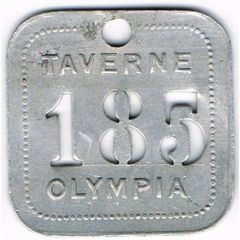 Token - Taverne Olympia 185 Paris