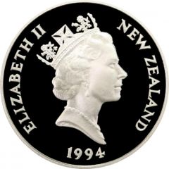 5 Dollars - Elizabeth II 3rd Portrait, Princess Elizabeth