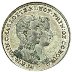 Souvenir - George III Royal Wedding, silver-plated