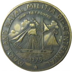 Medal -Bicentennial of Maryland Naval Militia