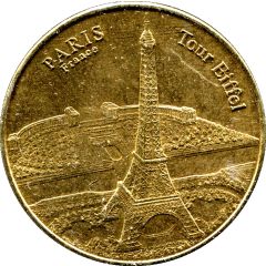 Médaille de collection Paris - Tour Eiffel