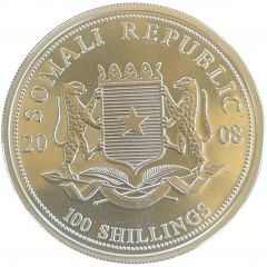 100 Shillings Elephant