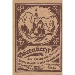 50 Heller Obernberg bei Gries am Brenner