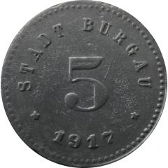5 Pfennig - Burgau