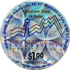 1 Dollar - World Police / Fire Games Calgary, Alberta