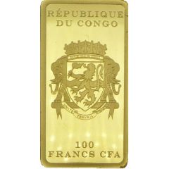 100 Francs CFA Ten Commandments
