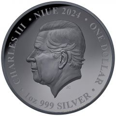 1 Dollar - Charles III Year of the Dragon