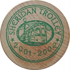 Token - Sheridan Trolley Sheridan, Wyoming
