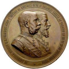 Medal - Visit of Emperor Franz Joseph I to Romania