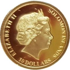 10 Dollars - Elizabeth II Puppy