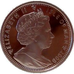 1 Crown - Elizabeth II Bee Gees; Silver Proof
