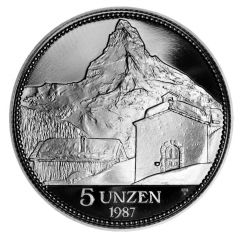 5 oz Silver Matterhorn