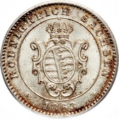 2 Neugroschen / 20 Pfennige - John