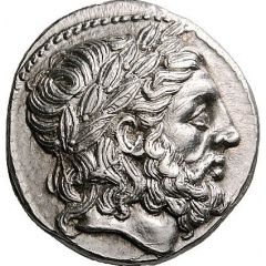 Tetradrachm - Philip II Pella