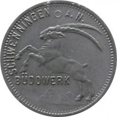 1 Sammelmarke Schwenningen A.N., Private, Büdowerk