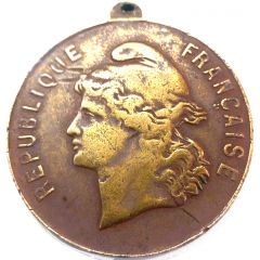 Medallion - Souvenir du tirage au sort classe 1898