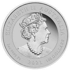 100 Dollars - Elizabeth II 6th Portrait - Unicorn