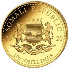 100 Shillings Elephant
