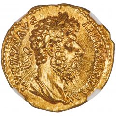 Aureus - Lucius Verus TR P VIII IMP V COS III, Aequitas