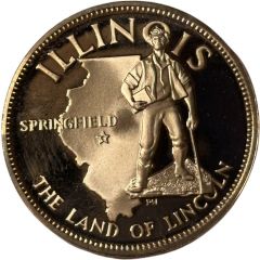 Medal - States of the Union Illinois