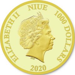 1000 Dollars - Elizabeth II Lucky Coin