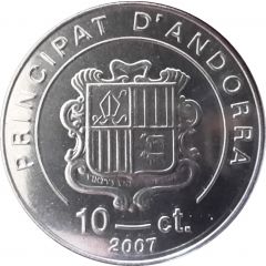 10 Cèntims Pope Pius XI