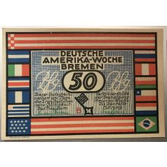 50 Pfennig Deutsche Amerika-Woche
