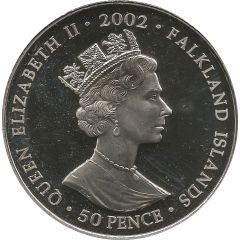 50 Pence - Elizabeth II Thanksgiving service