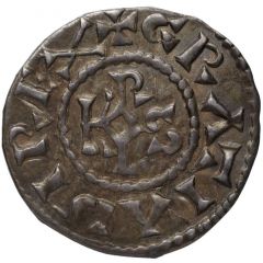 Denier - Charles II Sens mint, GRATIA D-I REX