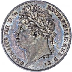 6 Pence - George IIII 2nd reverse