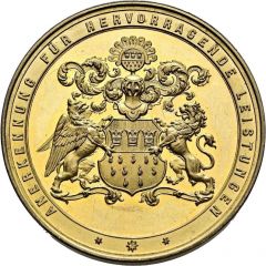 Award medal - Fish Protection Association Cologne