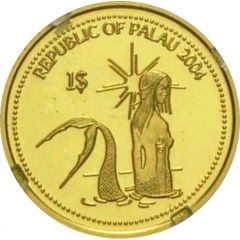 1 Dollar Clownfish, Gold Proof Issue