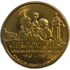 médaille touristique monnaie de paris les gergoviotes