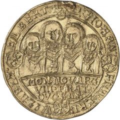 2 Goldgulden - John Ernest I and his seven brothers
