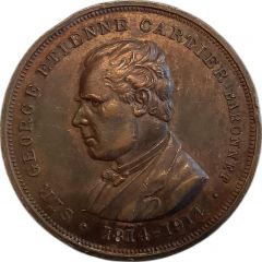Medal - Sir George Etienne Cartier
