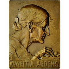 Plaquette - Avaritia Ardens