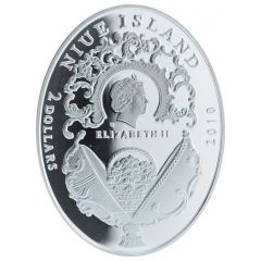 2 Dollars - Elizabeth II Clover Leaf Egg