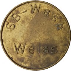 Car Wash Token - SB Wash Weiss