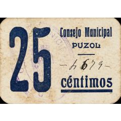25 Céntimos Puzol