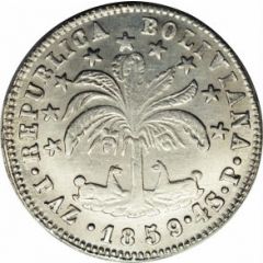 4 Soles La Paz mint